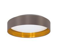 PLAFONNIER MASERLO CAPPUCCINO/OR/BLANC PLAFONNIER NT 31625