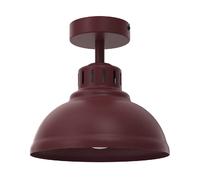 Plafonnier moderne bordeaux minimaliste 1xE27 15W Sven Luminex