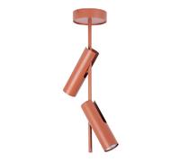 Plafonnier moderne brique rond 2xGU10 orientable Sigma