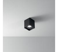 Plafonnier moderne en aluminium Brick Graphite 1 lumière