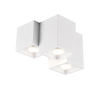 Plafonnier moderne FERNANDO blanc Trio métal 3xGU10