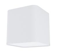 Plafonnier moderne POSADERRA en acier blanc 1xE27 28W