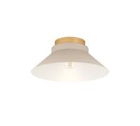 Plafonnier MOHARRAS E27 1X40W en bois marron D400mm