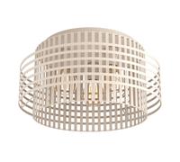 Plafonnier OLTAMAR E27 3X40W en acier couleur sable D480mm