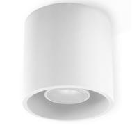 Plafonnier - ORBIS - Spot Moderne - Aluminium - Blanc - GU10 40W
