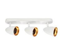 Plafonnier Orientable - Edo - Ovo 3 - Blanc - Aluminium - 3x Gu10