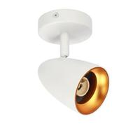 Plafonnier Orientable - Ovo - Edo777236 - Blanc - Aluminium - Gu10