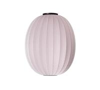 Plafonnier Ovale Haute Ø65 Rose Clair ,