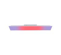 Plafonnier panneau en saillie lampe de salon dimmable télécommande CCT LED H 6,5 cm