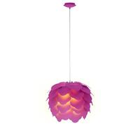 Plafonnier pendule design luminaire violet dans un set comprenant des ampoules LED 10W