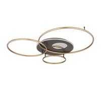 Globo Lighting Invertina plafonnier 1x70 W blanc-doré-anthracite 48466-70