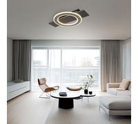 Globo Lighting Jayden plafonnier 1x18 W blanc-noir-gris 48034-18