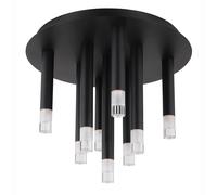 Plafonnier plafonnier lampe de salon 9 flammes lampe salle à manger H 29,6 cm