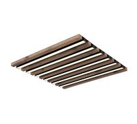 Plafonnier plafonnier lampe de salon lampe en bois marron LED L 45 cm