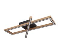 Plafonnier LED Pour Salon Noir Mat Big Light