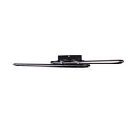 Plafonnier plafonnier LED variateur télécommande noir mobile L 103 cm