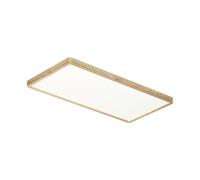 Plafonnier rect. bois clair IP44 LED 36W CCT Italux