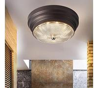 Plafonnier Rétro Pour Couloir, Trois Couleurs Réglables | Éclairage Haute Luminosité De 960 Lumens, Pour Escalier De Cuisine/balcon, Diamètre 26 Mm, Hauteur 13 Mm
