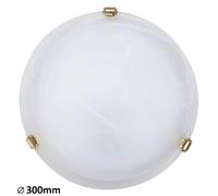 Plafonnier rond 30 cm verre alabastre E27 Rabalux 3201