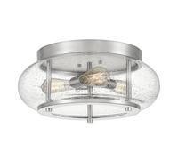 Plafonnier rond 40,6 cm 3xE27 nickel Trilogy Quoizel