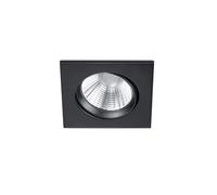 Plafonnier salle de bain LED Trio PAMIR noir 8,5cm