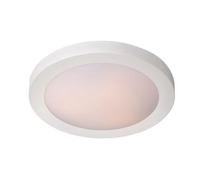 Plafonnier salle de bain Lucide Fresh blanc 35cm IP44