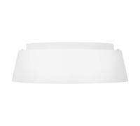 Elstead Lighting Plafonnier Asher FE-ASHER-3F-WHT E14 3 flammes acier verre blanc mat D36,8 cm