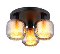Globo Lighting Xia plafonnier 3x60 W noir 15754-3D