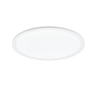Plafonnier SARSINA LED 28W en aluminium blanc D450mm