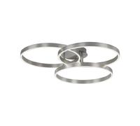 Plafonnier semi-encastré à LED intégré en acier, 1 LED 4 W 2700-5000 K, 1 LED 8 W 2700-5000 K, intensité variable