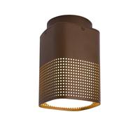Plafonnier Sidara Aluminium Seaside marron metallise E27 - NORDLUX 2618406218
