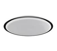 Plafonnier Smart Home Plafonnier RGB plafonnier contrôlable par application Smart, télécommande dimmable, 1x RGB 5W 1x LED 40W 3200Lm 3000-6500K, 56 cm