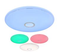 Plafonnier Smart LED dimmable Plafonnier à changement de couleur Plafonnier avec commande vocale par app, changement de couleur, 1x 30 W 2250lm 3000-6000K, DxH 68x9 cm