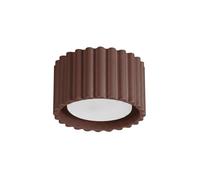 Plafonnier Sollux Lighting AURA - Gx53 Minimaliste - Marron - 10x6 cm