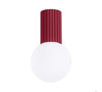 Plafonnier Sollux Lighting HALO - G9 - Bourgogne - 12x21 cm