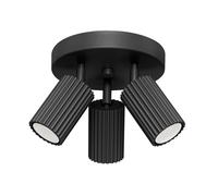 Sollux Lighting Plafonnier Karbon SL.1582 3x10 W Noir
