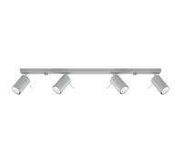 Sollux Lighting Ring plafonnier 4x40 W gris SL.0453
