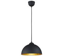 Plafonnier suspendu DIMMABLE salon télécommande suspension or noir dans un ensemble comprenant des ampoules LED RVB