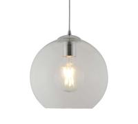 Plafonnier Suspension Lampe Chrome Verre Dimmable Eclairage Réglable