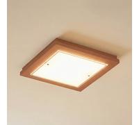 Plafonnier Tally Argon, terracotta, Couloir, Bois, Plafonnier