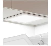 tectake® Panneau LED Dalle LED Luminaire bureau Lumière plafond & murale 29,5 x 29,5 cm Luminaire cuisine, Plafonnier couloir, entrée, salon, idéal Plan de travail cuisine Éclairage de bureau