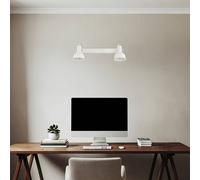Plafonnier Trogir Argon, dimmable, beige, Salon / Salle à manger, Métal, Industriel, Plafonnier