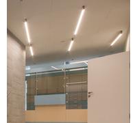 Plafonnier tube fluorescent LED T8 Tube LED allongé blanc 20 W 2100 lumens 6500 Kelvin DxL 2,9 x 154,8 cm