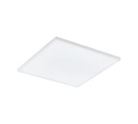 Plafonnier TURCONA-B LED 32W en aluminium et acier blanc 587x587x70mm