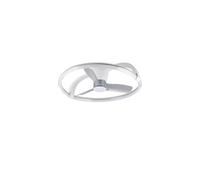 Plafonnier ventilateur LED - TRIO - Stockholm - Dimmable CCT 2700-6500 K - 4300 lm - Ventilateur 6 vitesses