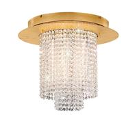 Plafonnier VILALONES LED 10X4,3W en acier or D500mm