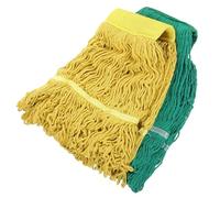 PLAFOPE 2pcs Têtes de Balai en Coton pour Lavage Sol Maison, Remplacement Vadrouille Ultra Absorbant et Séchage Rapide, Compatible Balai à Poussière Humide