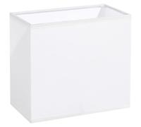 PLAFOPE Abat-jour Rectangulaire Abat-jour pour Lampadaire En Tissu Blanc 7X6.5X4 Pouces Pour Salon Chambre Hôtel Éclairage Doux Facile À Installer