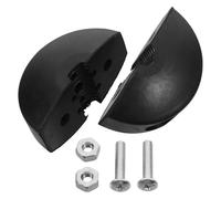 PLAFOPE Bouchon Caoutchouc Noir pour Dévidoir de Tuyau à Ressort, Compatible avec Tuyaux de 11,5-14 Mm, Accessoire pour Systèmes de Tuyaux Rétractables, Fonction Antidérapante