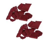 PLAFOPE Colorant pour Bougies Cire de Soja Rouge 2 Pcs sans Odeur, Doux et Sûr Peau, Fabrication de Bougies Maison